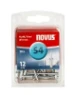 Novus rivet A4 X 12 acier S, 20 pcs.