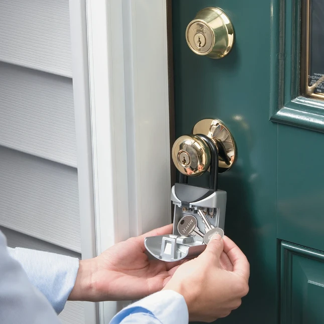 MasterLock Sleutelkluis Select Access met drukknop en beugel
