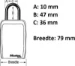 MasterLock Sleutelkast Select Access met drukknop en beugel