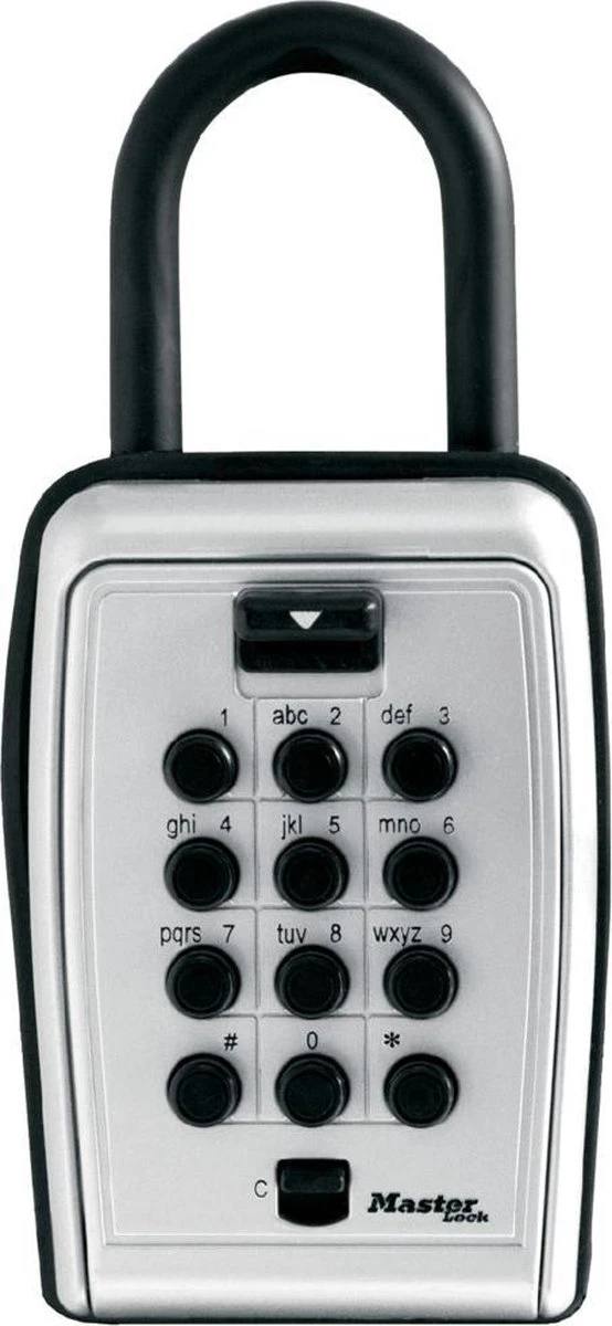 MasterLock Sleutelkast Select Access met drukknop en beugel