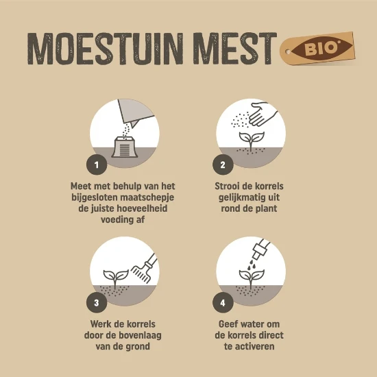 Pokon Bio Moestuin Mest 1kg