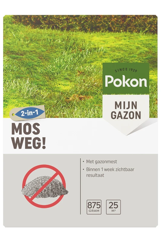 Pokon Mos Weg! 25 m² 875 gram (2-in-1)