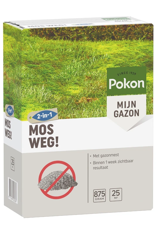 Pokon Mos Weg! 25 m² 875 gram (2-in-1)