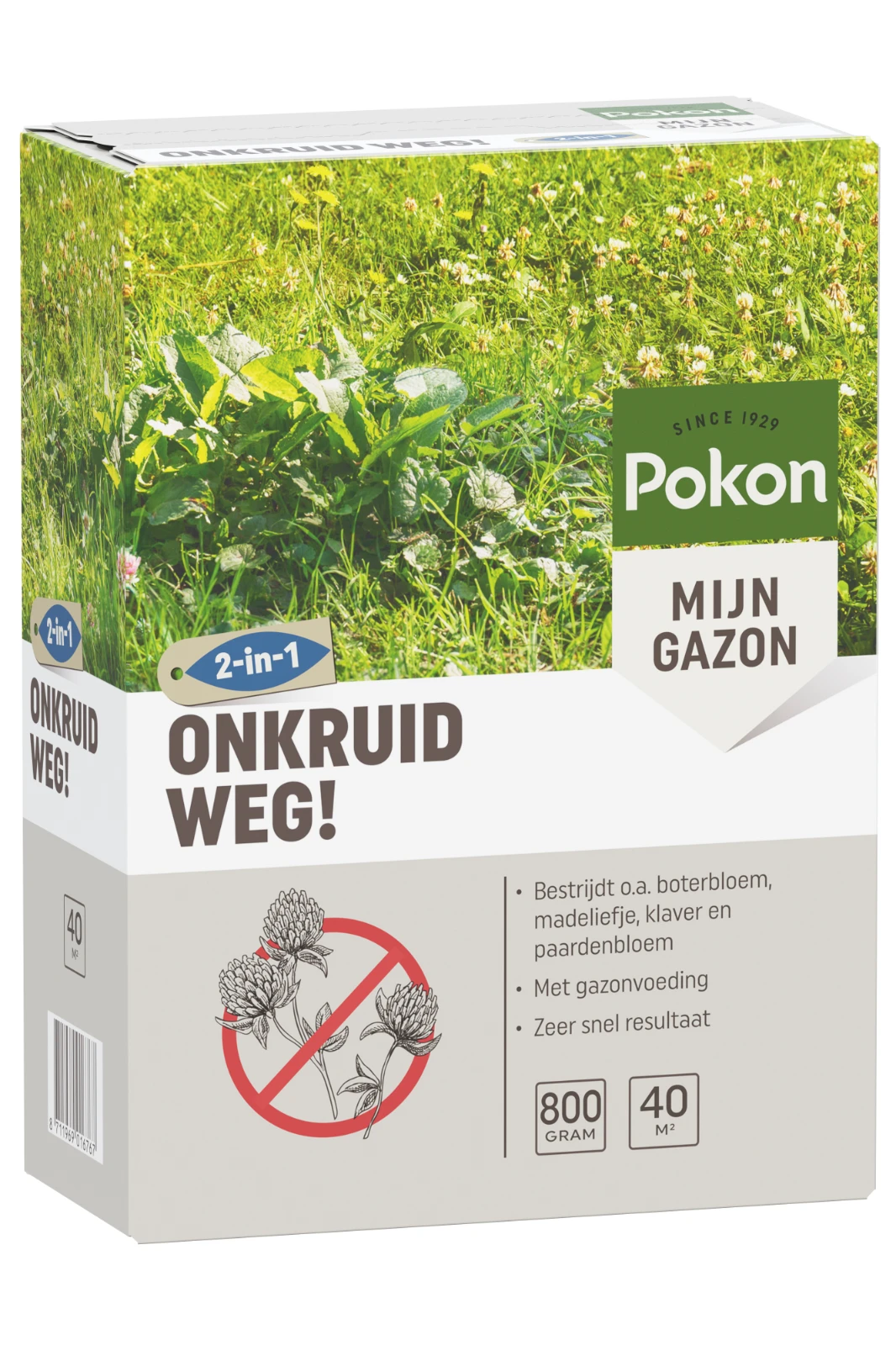 Pokon Onkruid Weg! 40 m² 800 gram (2-in-1)