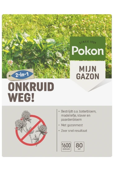 Pokon Onkruid Weg! 80 m² 1600 gram (2-in-1)