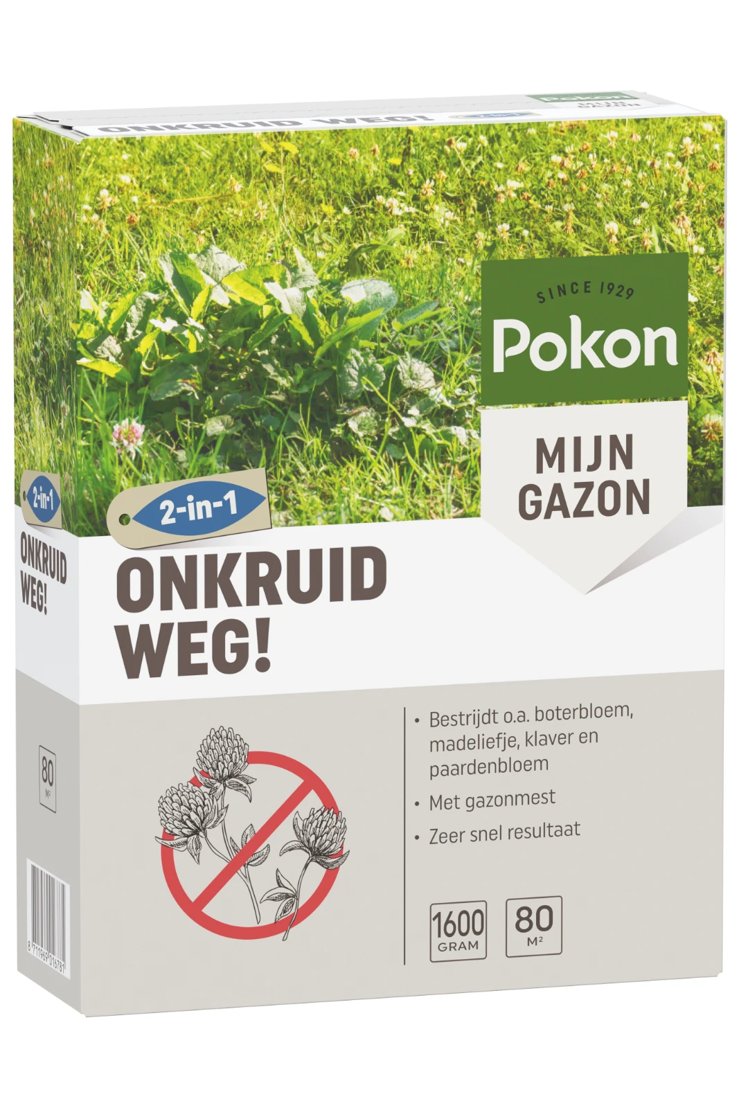 Pokon Onkruid Weg! 80 m² 1600 gram (2-in-1)