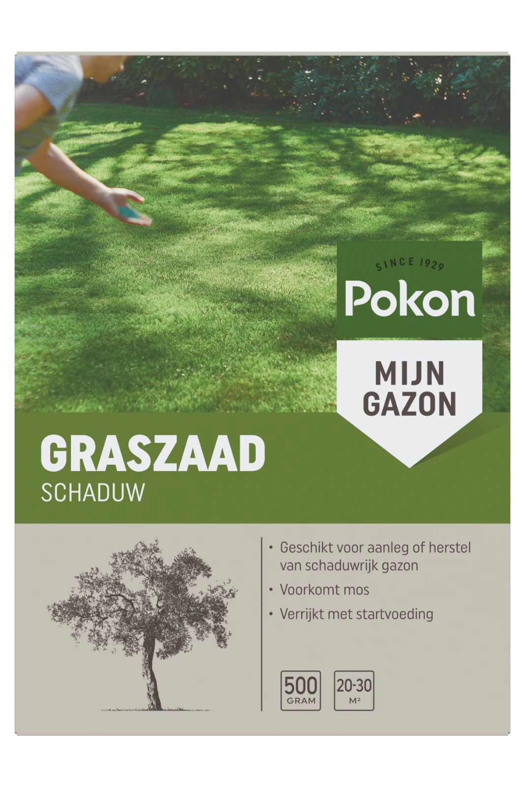 Pokon Graszaad Schaduw 500 gram