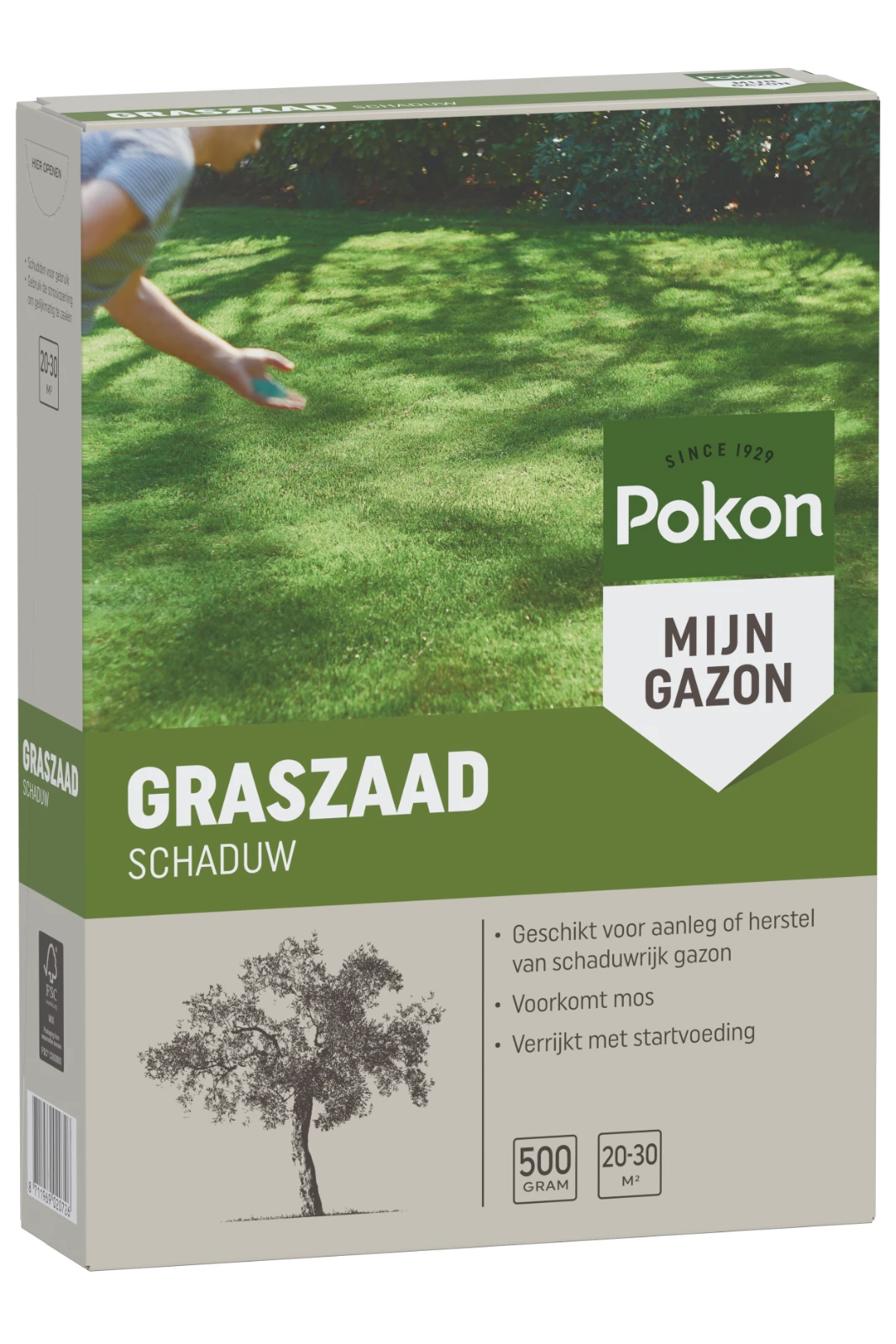 Pokon Graszaad Schaduw 500 gram
