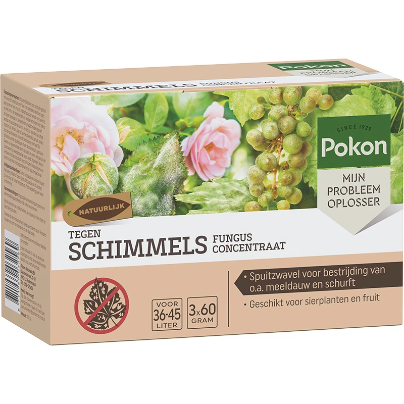 Pokon Tegen Schimmels 180gr (3x60gr spuitzwavel)