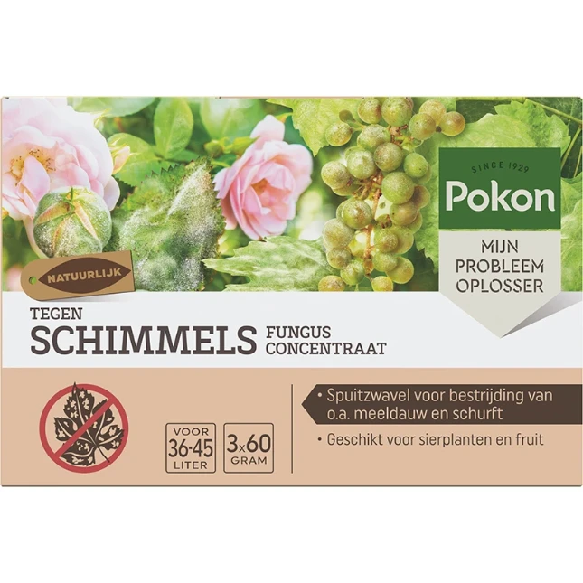 Pokon Tegen Schimmels 180gr (3x60gr spuitzwavel)