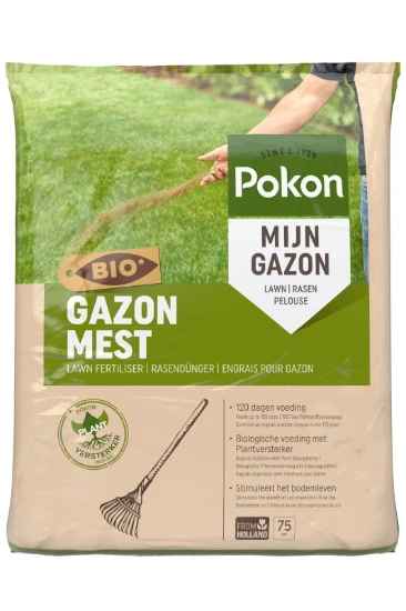 Pokon Bio Gazonmest voor 75m²