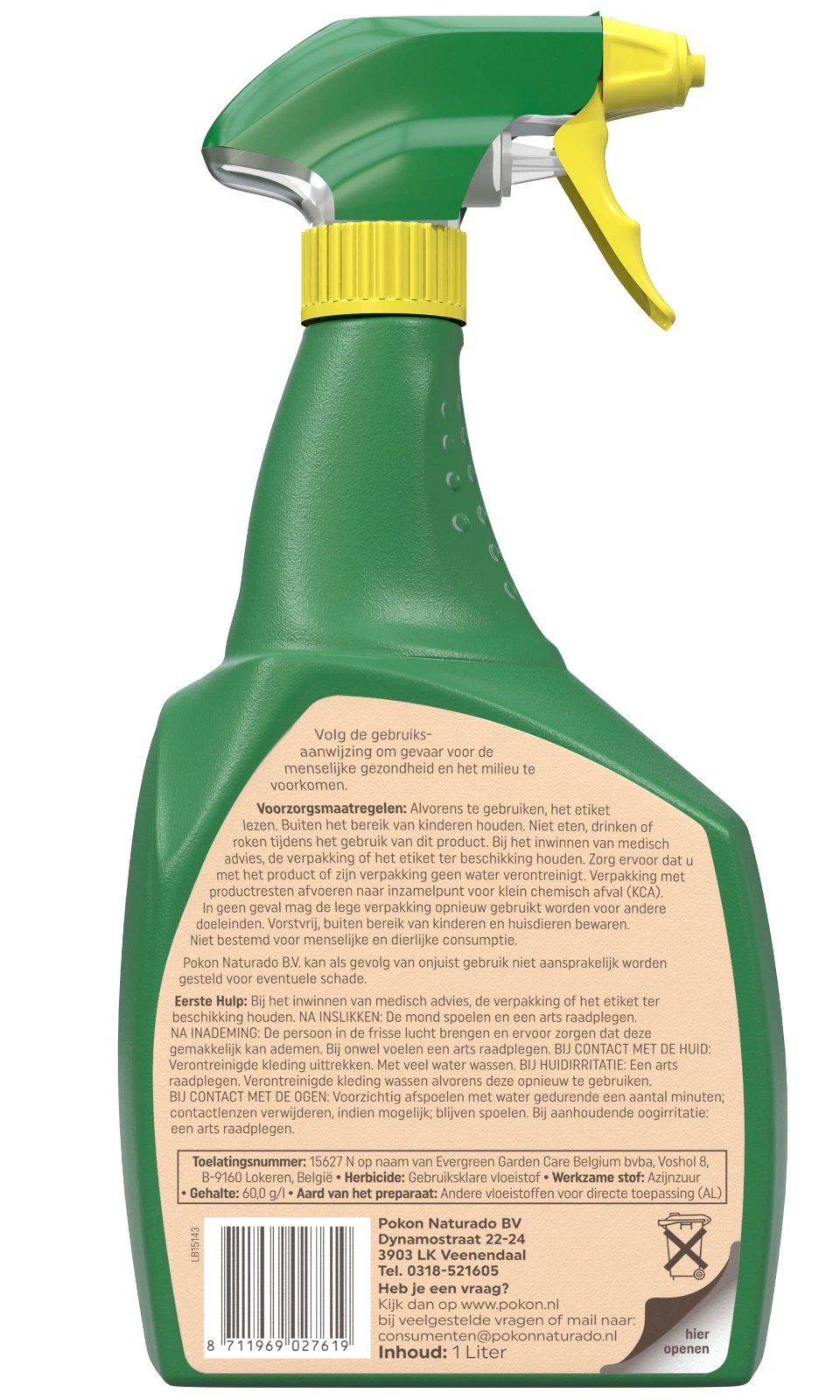 Pokon Tegen Onkruid Spray 1L