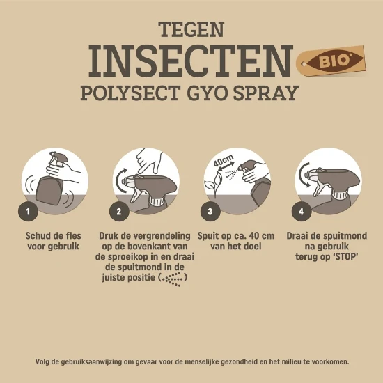 Pokon Bio Tegen Insecten Polysect GYO Spray 800ml