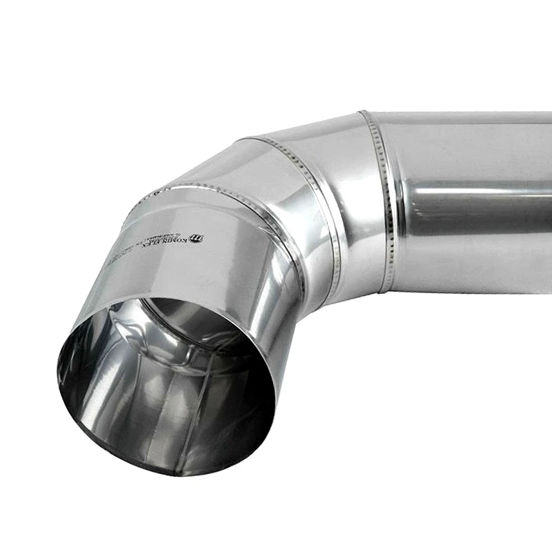 Master Afvoerpijp rookgas kniestuk 200° O120 mm