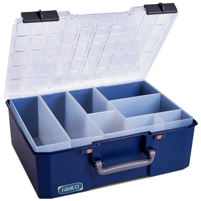 Raaco Assortimentsdoos CarryLite 150 5x10-8 - enkele deksel
