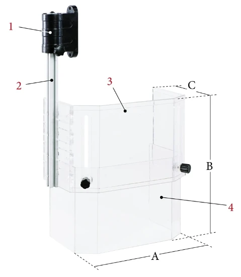 Bernardo Beschermkap klein met microswitch