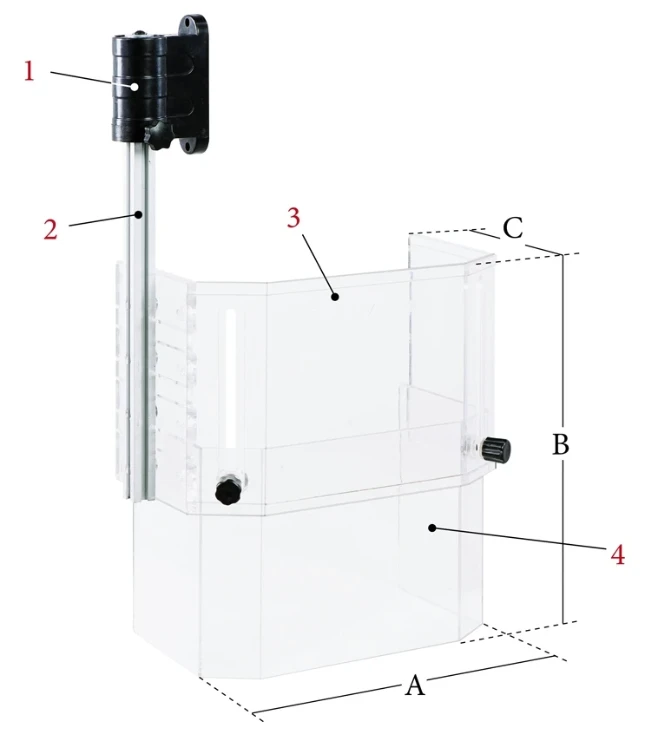 Bernardo Beschermkap klein met microswitch