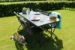 ERRO Vouwtafel 180cm zwart - houtlook