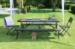 ERRO Vouwtafel 180cm zwart - houtlook
