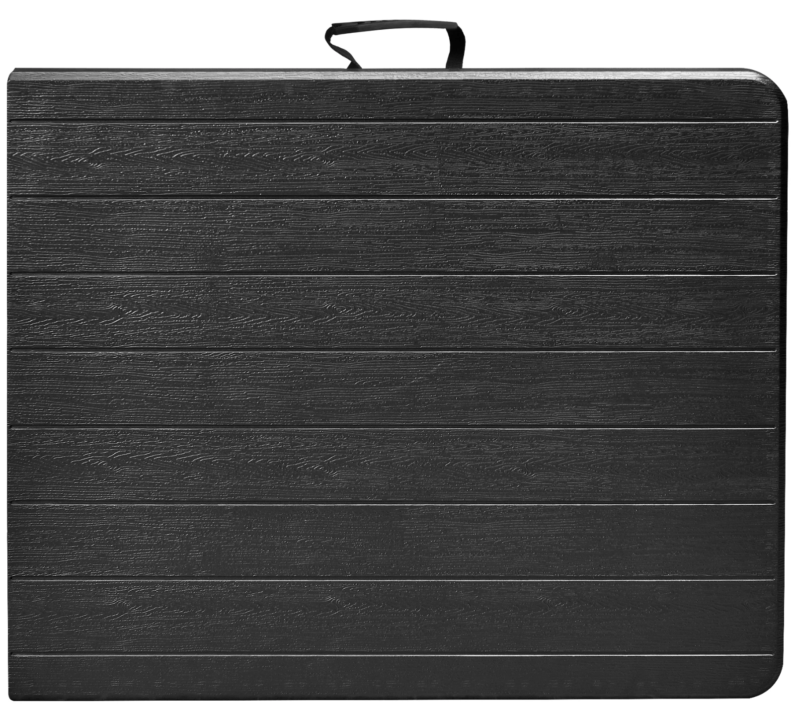 ERRO Vouwtafel 180cm zwart - houtlook