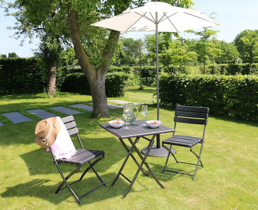 ERRO Bistro tafel houtlook 61,5x61,5