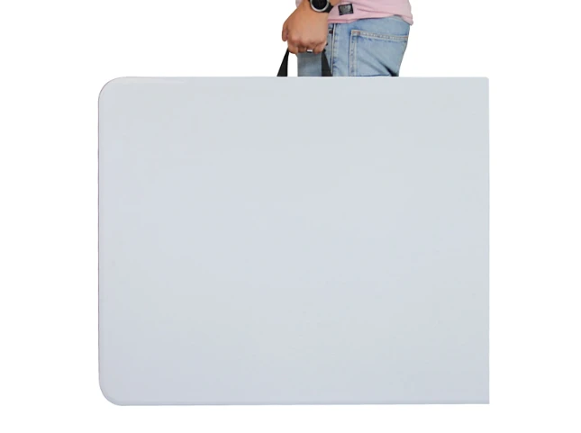 ERRO Vouwtafel - inklapbare tafel - 180x74cm - wit