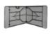 ERRO Vouwtafel - inklapbare tafel - 180x74cm - wit