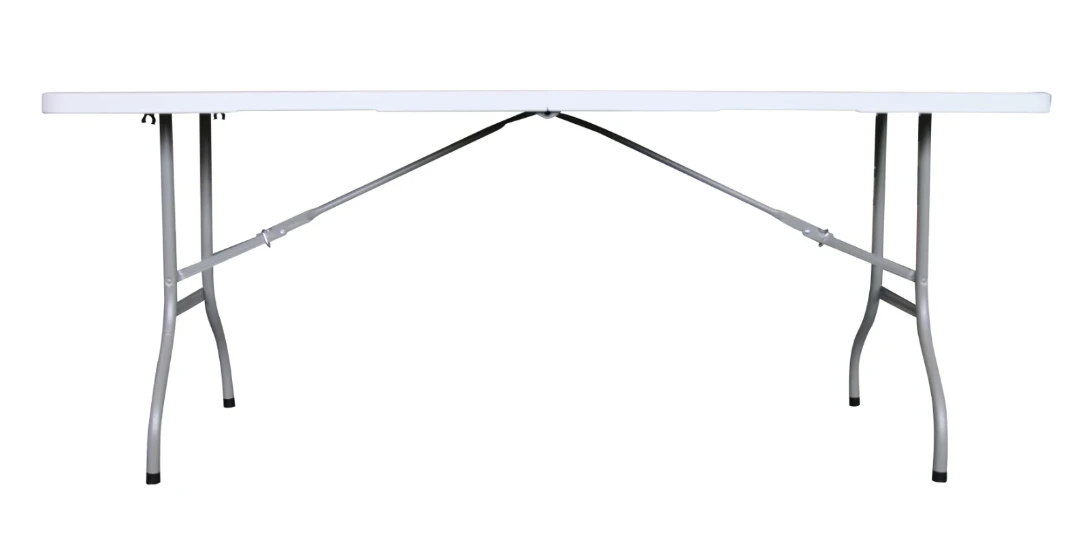 ERRO Vouwtafel - inklapbare tafel - 180x74cm - wit