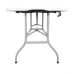ERRO Vouwtafel - inklapbare tafel - 180x74cm - wit