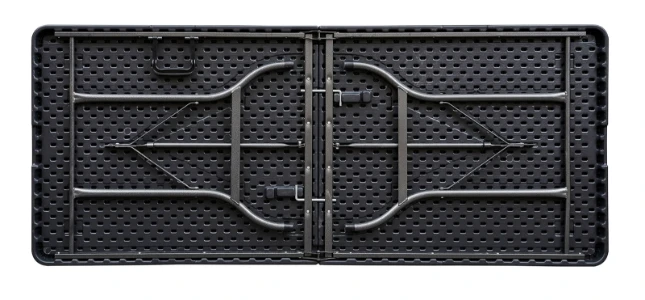 ERRO Vouwtafel 180cm zwart - wickerlook
