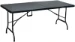 ERRO Vouwtafel 180cm zwart - wickerlook