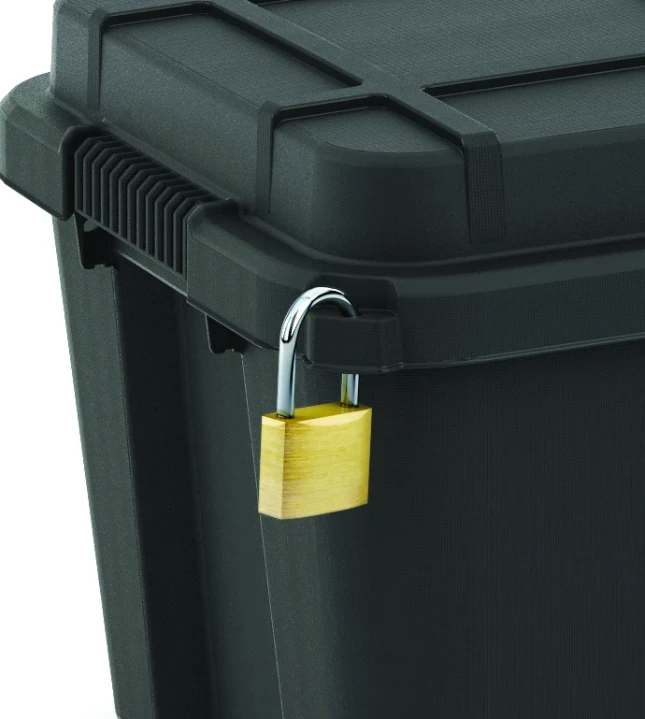 Kis Scuba Opbergbox - waterdicht - 80L - zwart