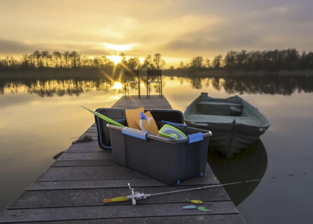 Kis Scuba Opbergbox - waterdicht - 80L - zwart