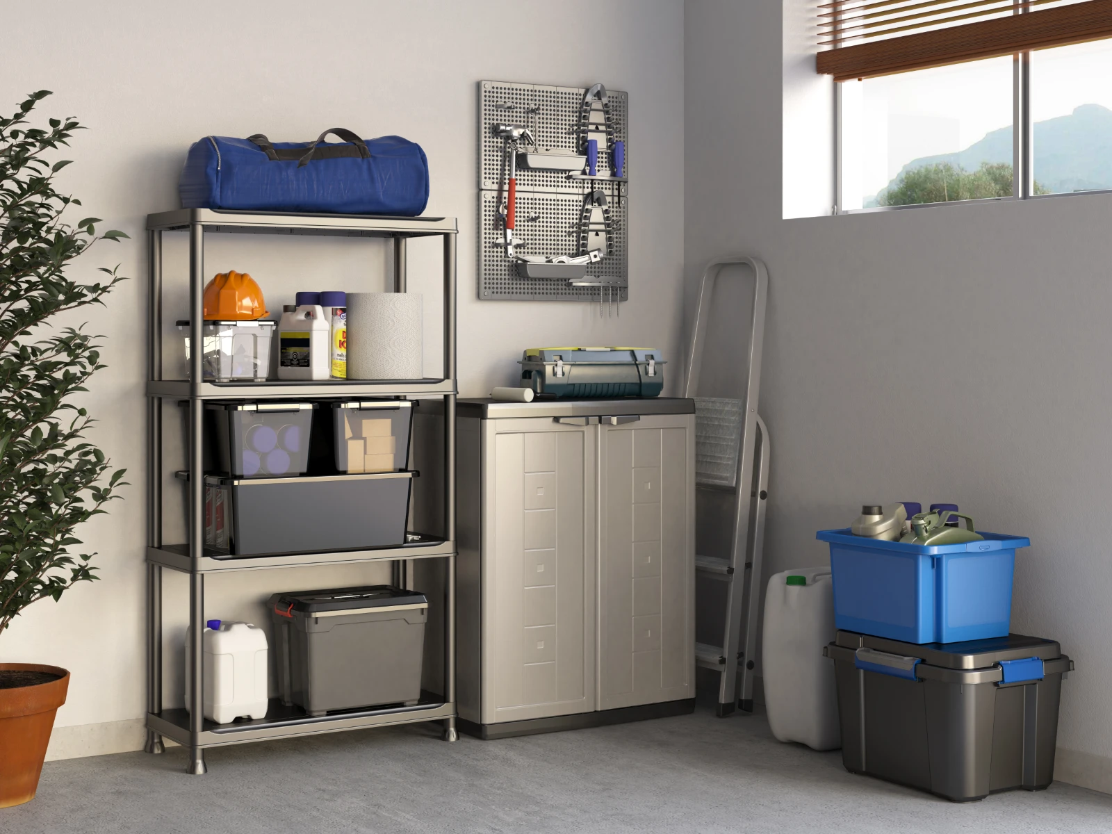 Kis Scuba Opbergbox - waterdicht - 45L - zwart