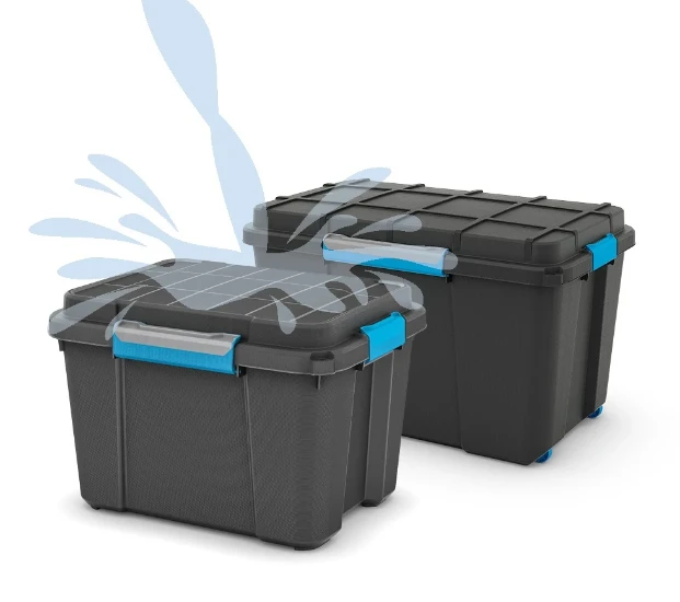 Kis Scuba Opbergbox - waterdicht - 45L - zwart