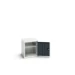 bott Verso systeemkast 525x550x600mm 1 legbord 1 deur RAL 7016