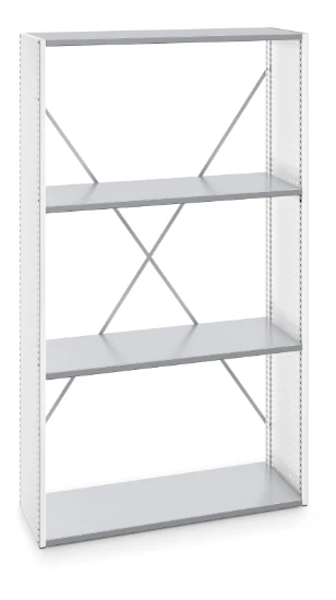 bott Verso stellingkast met 4 legborden ral 7035