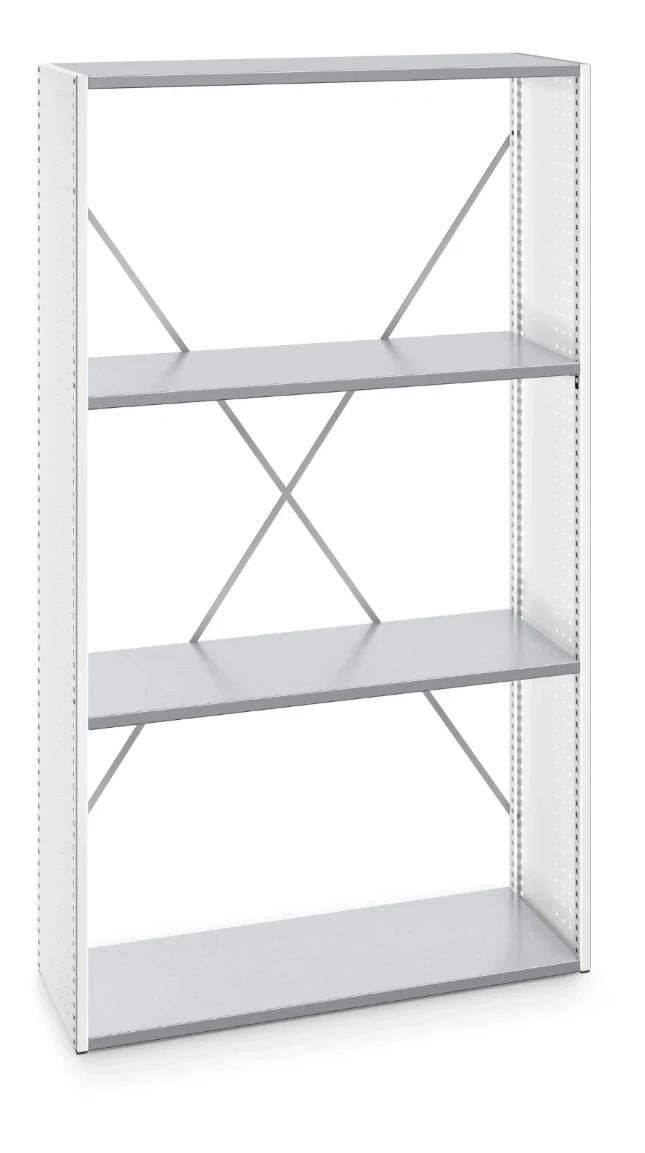 bott Verso stellingkast met 4 legborden ral 7035