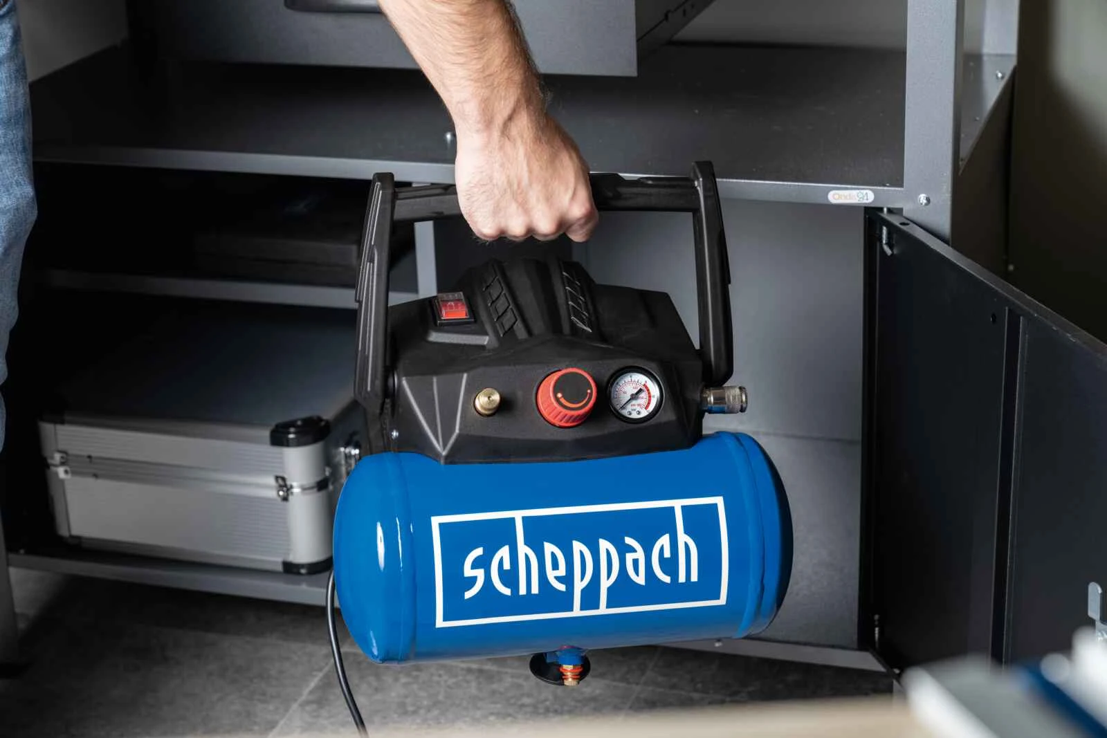 Scheppach Compressor HC06 met accessoireset