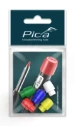Pica Dry 55801 Gekleurde doppen (5 stuks)
