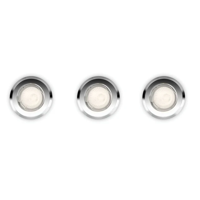 Philips Inbouwspot Enif 50W nikkel