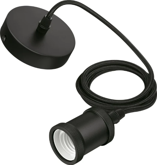 Philips Vintage Pendelsnoer E27 zwart