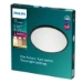 Philips LED-plafondlamp Superslim CL550 15W 2700K O250 mm zwart