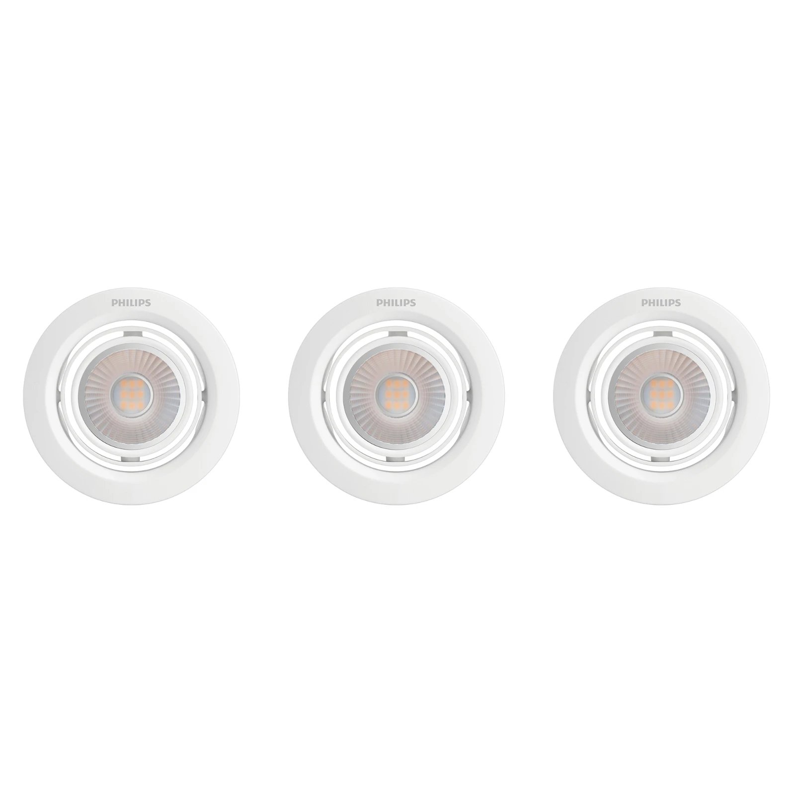 Philips Inbouwspot Pomeron 7W wit (3 stuks)