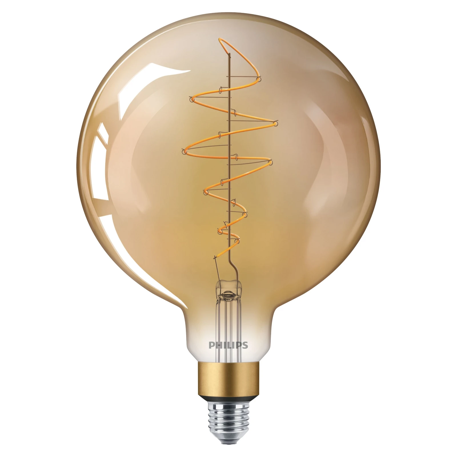Philips Vintage LED Filament Globe 40W E27 G200 CL Gold