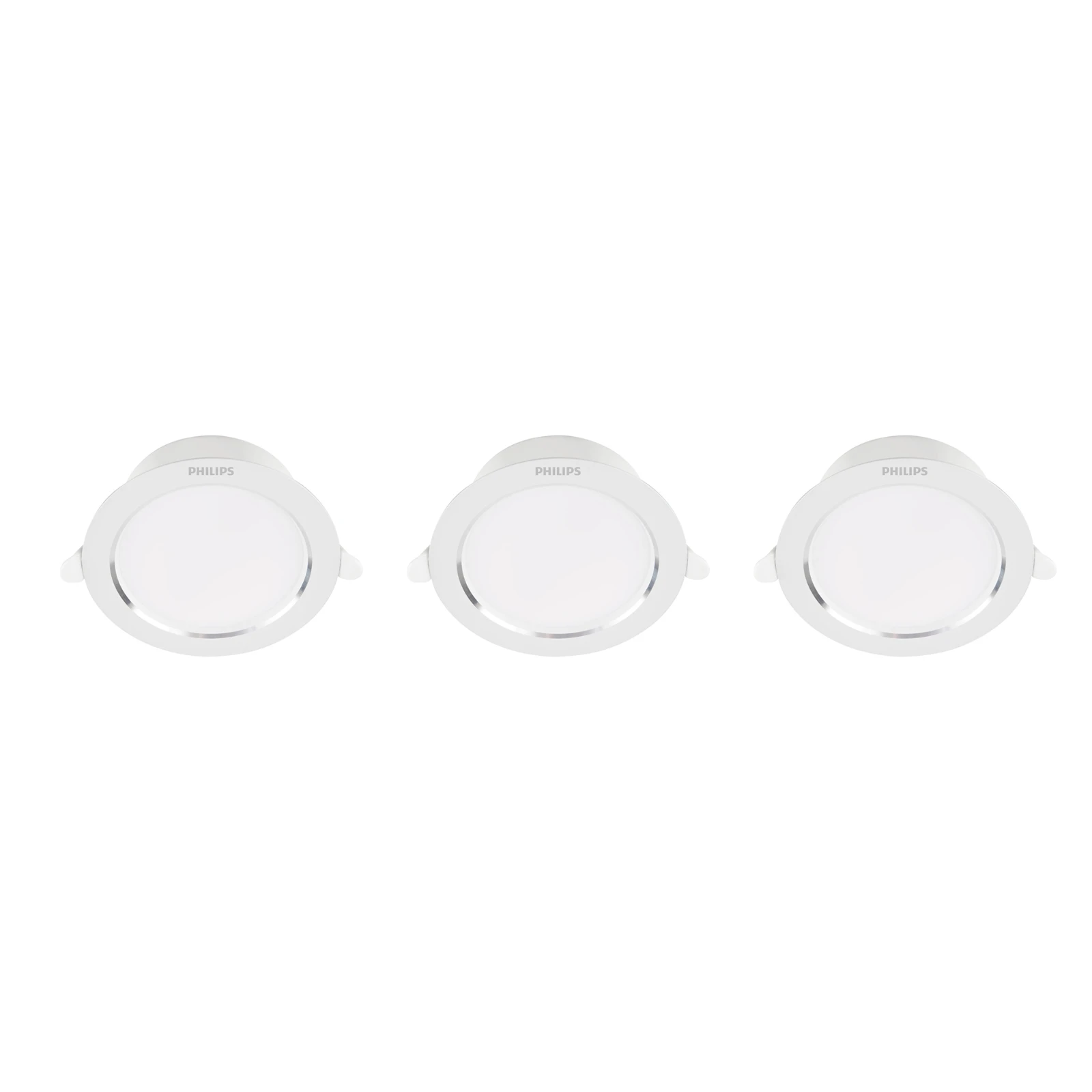 Philips LED-inbouwspot Diamond Cut DL264 3.5W wit (3 stuks)