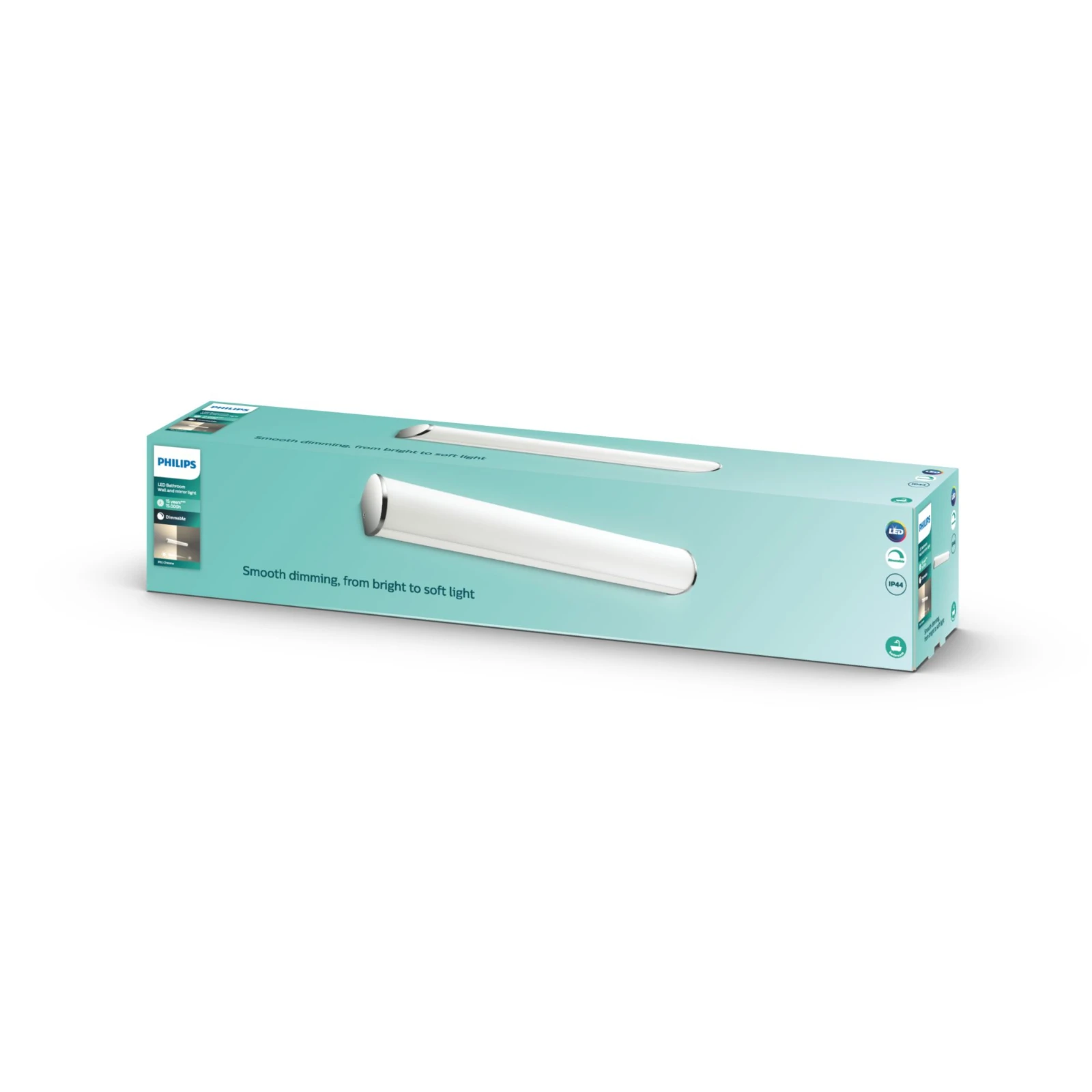 Philips Badkamerlamp 3x2.5W SELV chroom