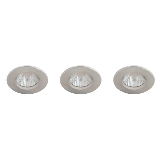 Philips Inbouwspot Dive SL261 5.5W IP65R nikkel (3 stuks)