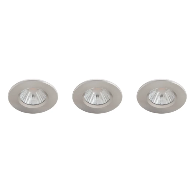 Philips Inbouwspot Dive SL261 5.5W IP65R nikkel (3 stuks)