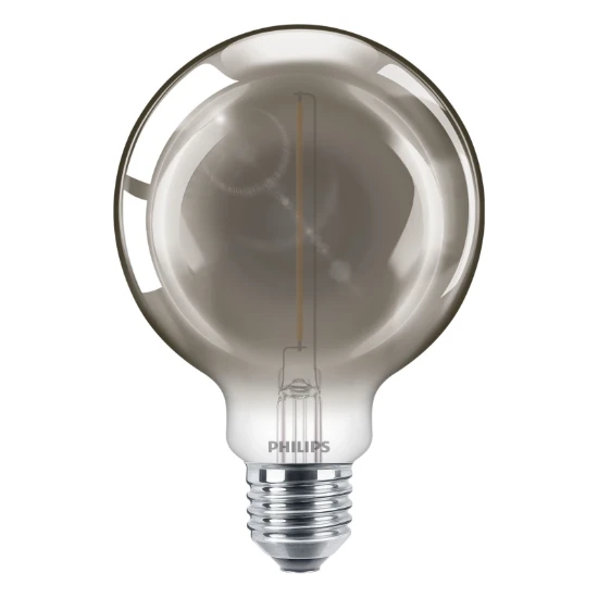 Philips Modern LED Globe Filament 15W E27 G93 smoky ND SRT4